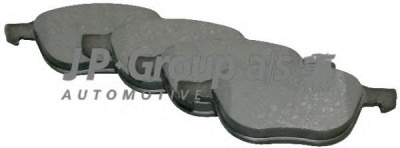 JP GROUP 1563600110 -  Комплект тормозных колодок, дисковый тормоз